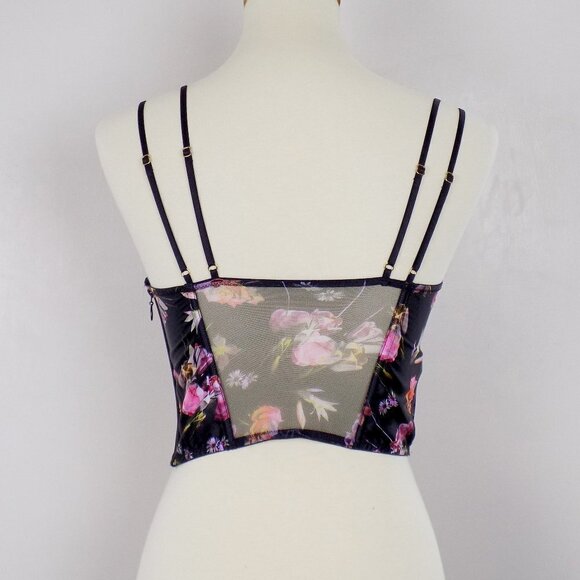 nwt Victoria's Secret very sexy bustier crop top corset lace - Picture 8 of 10